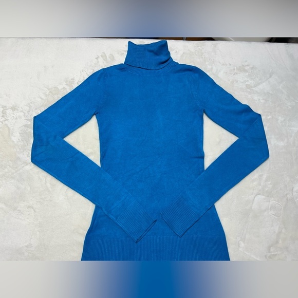 Ricki's Tops - Ricki's Vibrant Blue Turtleneck Knit